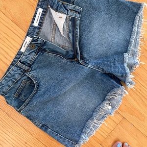 NEW cotton on denim shorts